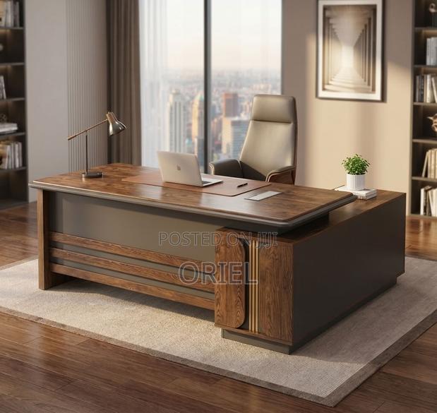 Office Desk : L-Shaped Workstation 1.8M Desk - thumbnail 3