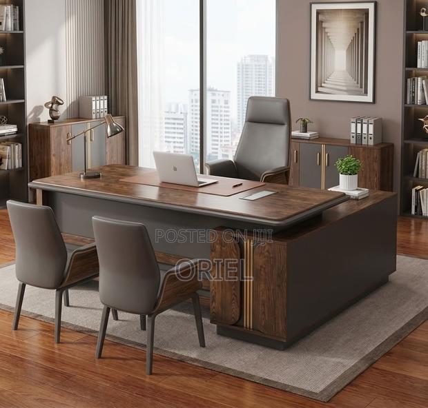 Office Desk : L-Shaped Workstation 1.8M Desk - thumbnail 5