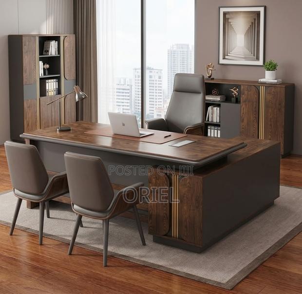 Office Desk : L-Shaped Workstation 1.8M Desk - thumbnail 7