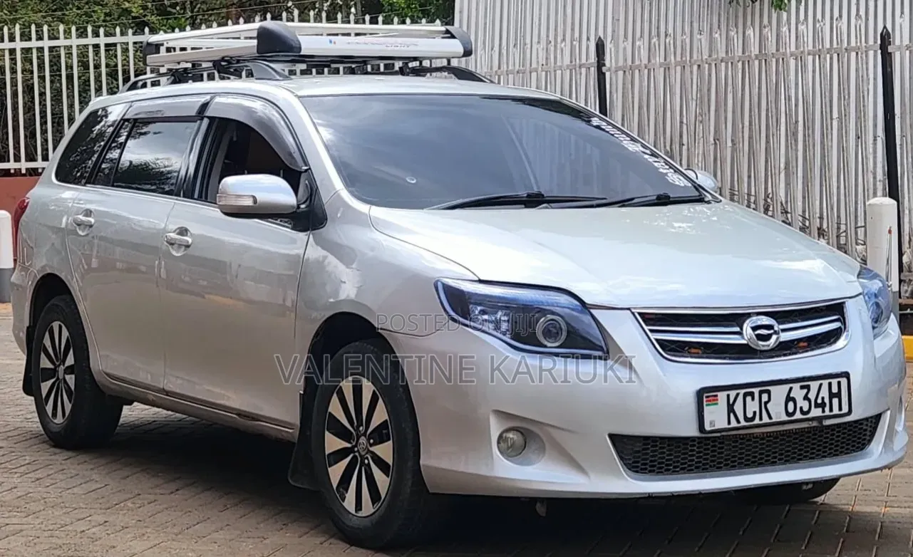 Toyota Corolla Fielder 2011 Silver