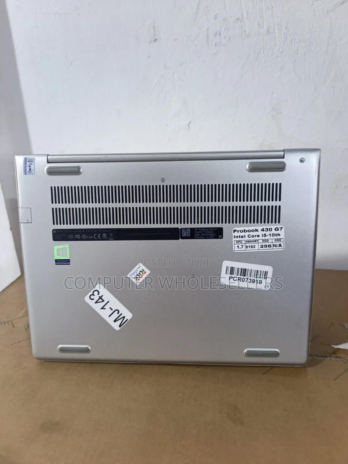 Laptop HP ProBook 430 G7 8GB Intel Core i5 SSD 256GB