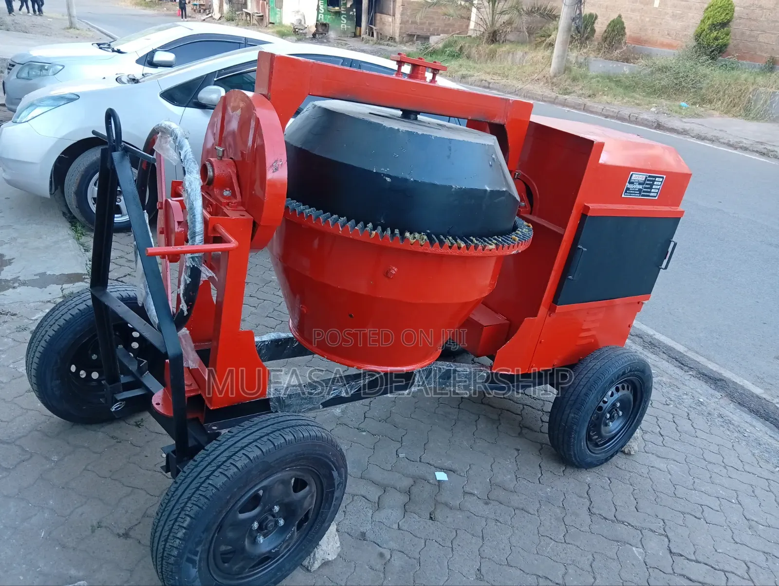 Diesel-Driven Concrete Mixer 8Hosepower
