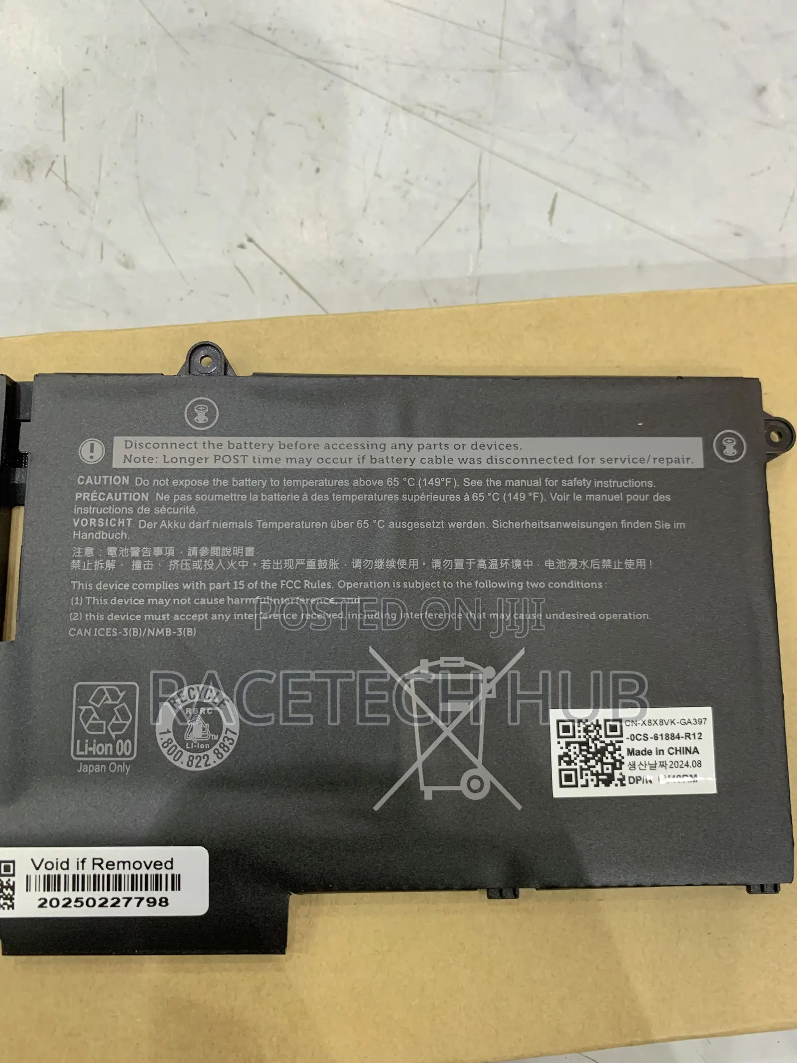 Dell Fk0vr Original Battery