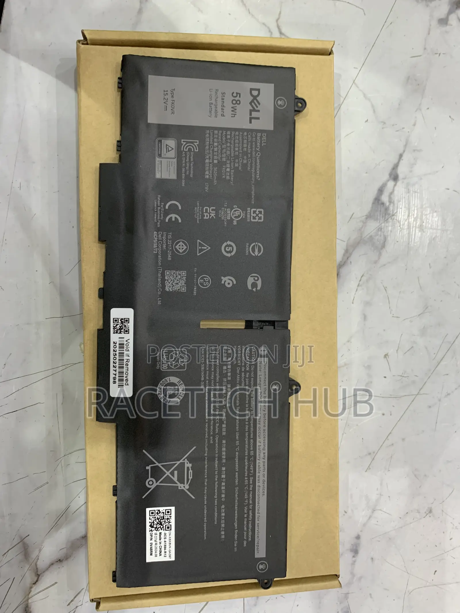 Dell Fk0vr Original Battery