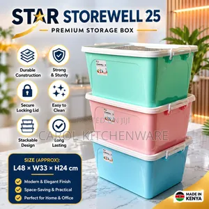 25 LTR Storage Box With Lid