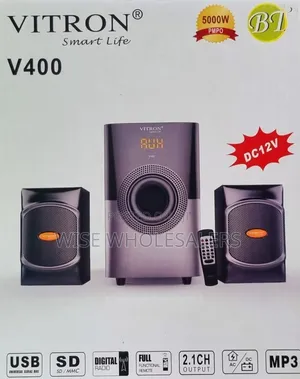 Vitron V401 Multimedia Speaker System With Bluetooth, USB