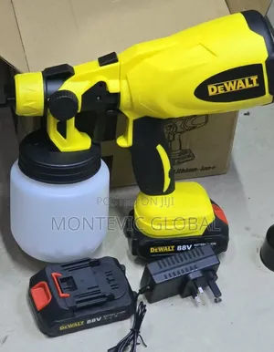 Dewalt Cordless Spray Gun Paint Works