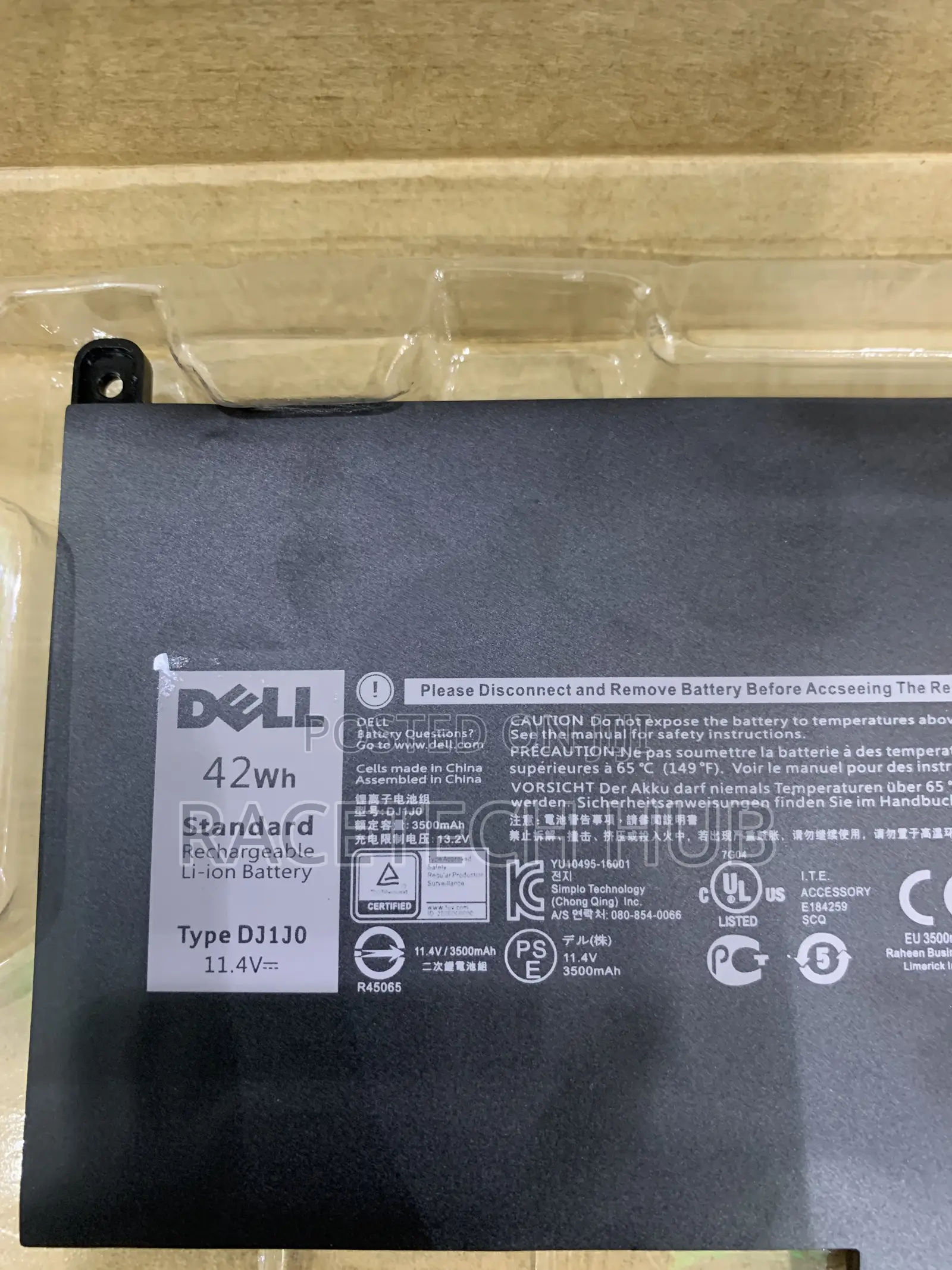Dell Dj1jo Original Battery