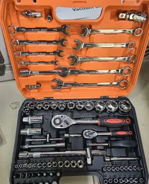 Chrome Hardware Spanner Set With 82pcs