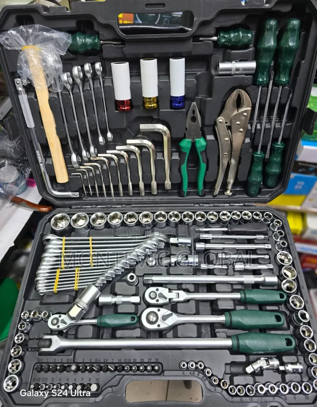 144pc Spanner Tool Set for Mechanical Use