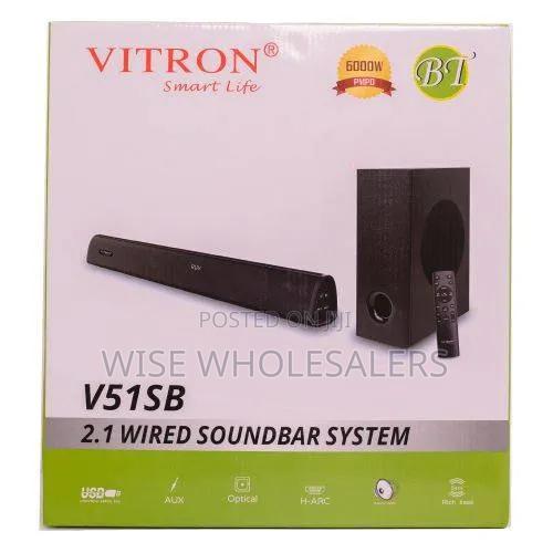 Vitron V20SB Soundbar With Bluetooth and Remote Control - main view