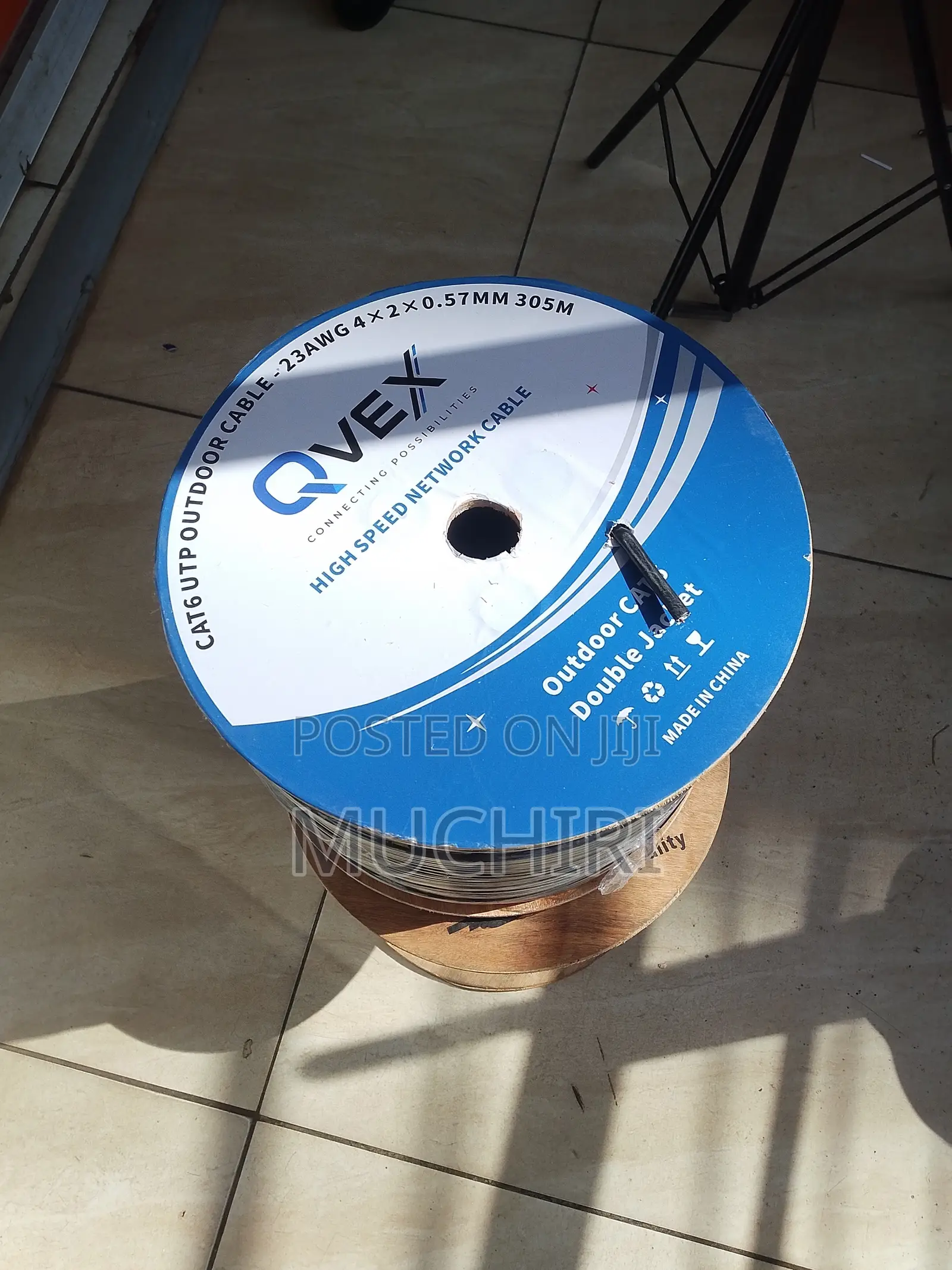 UV Shielded QVEX Cat6 Ethernet Cable