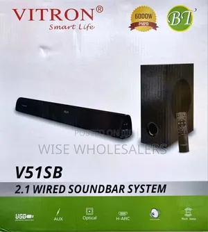 Vitron V20SB Bluetooth Soundbar With USB and Remote Control