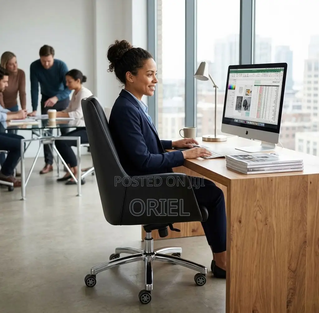 Office Chair : Executive Mid Back Everyday Use Office Chair