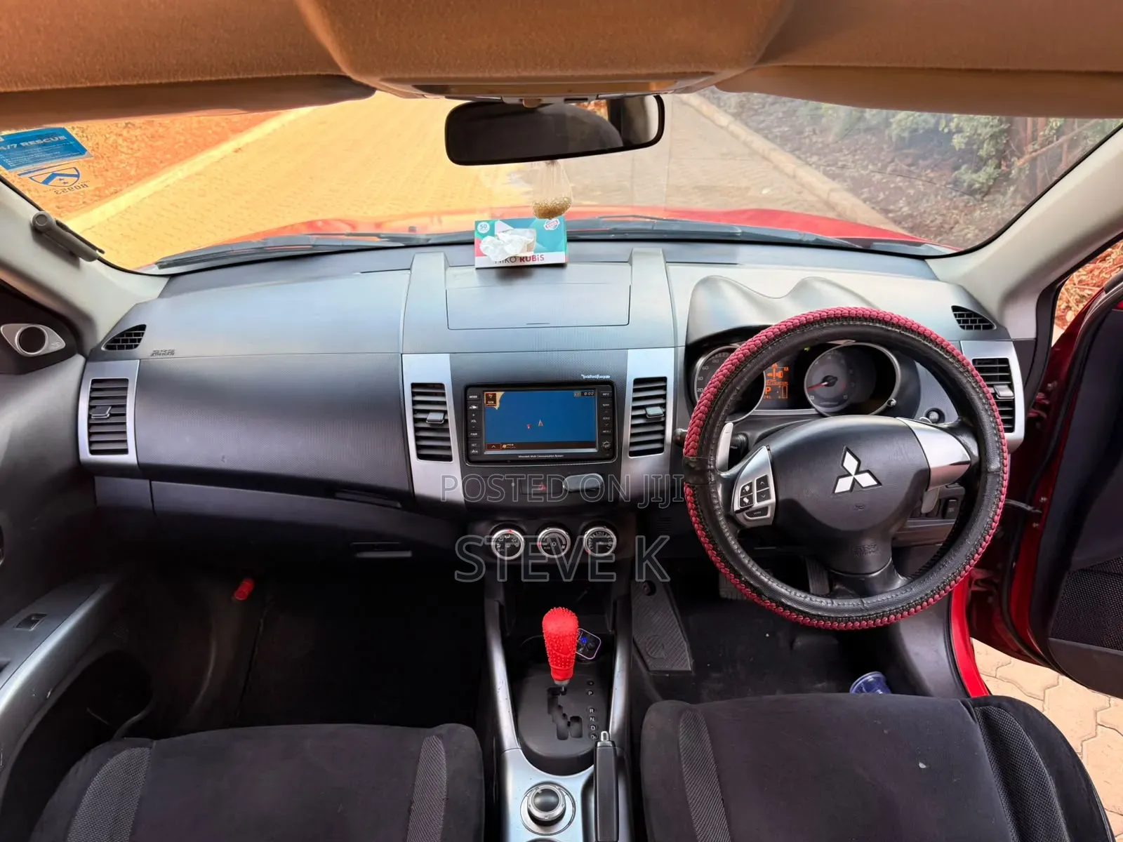 Mitsubishi Outlander 2007 Red