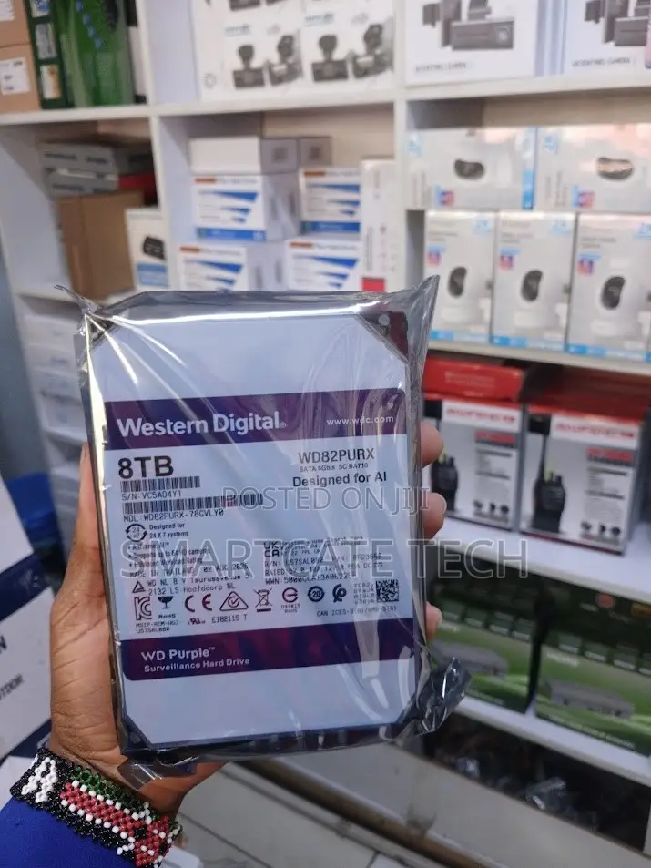 1. 8TB WD Purple CCTV Hard Disk – Reliable Video Storage Solution