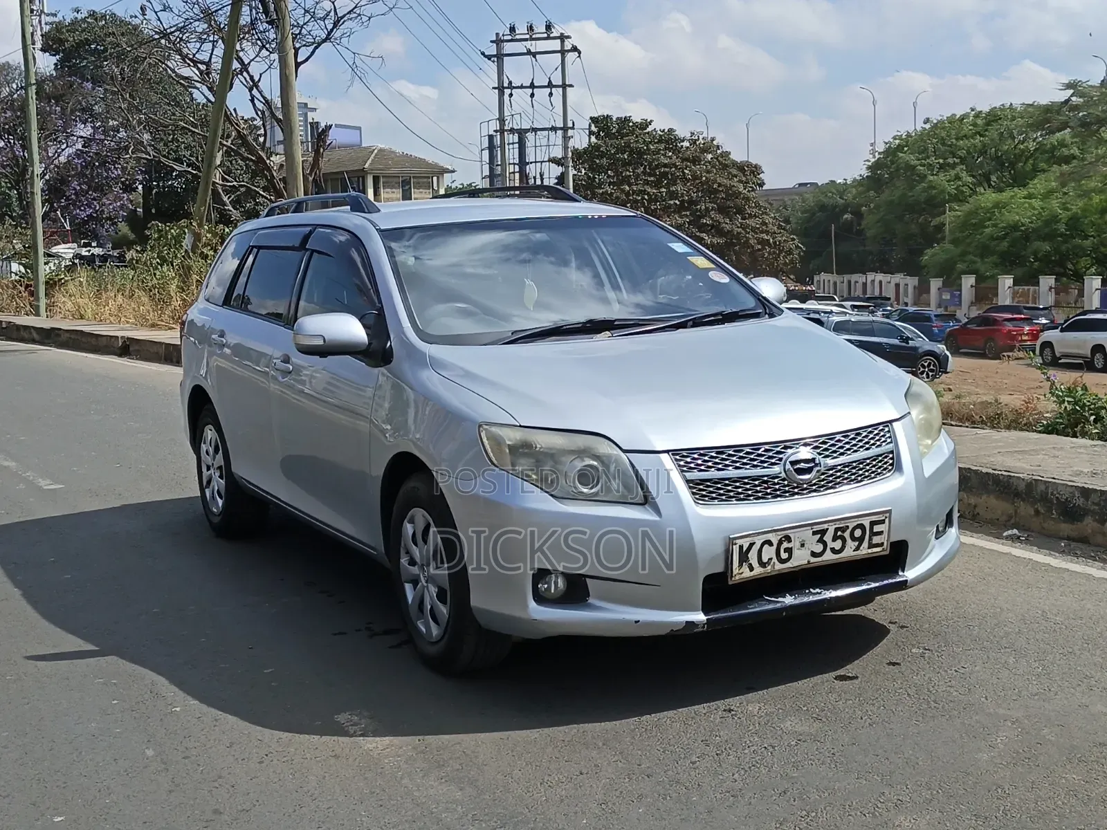 Toyota Corolla Fielder 2008 Silver