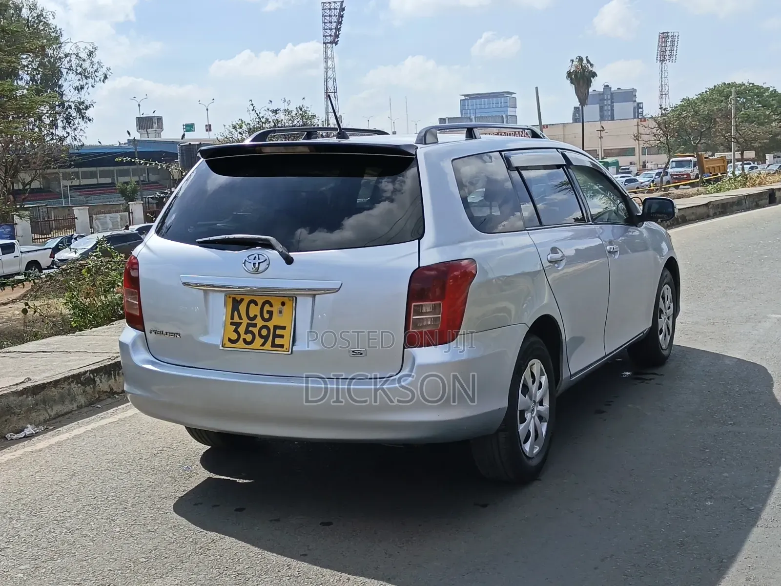Toyota Corolla Fielder 2008 Silver