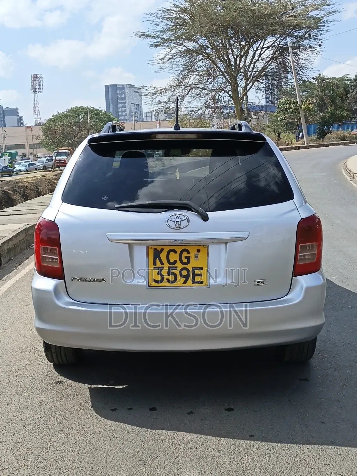 Toyota Corolla Fielder 2008 Silver