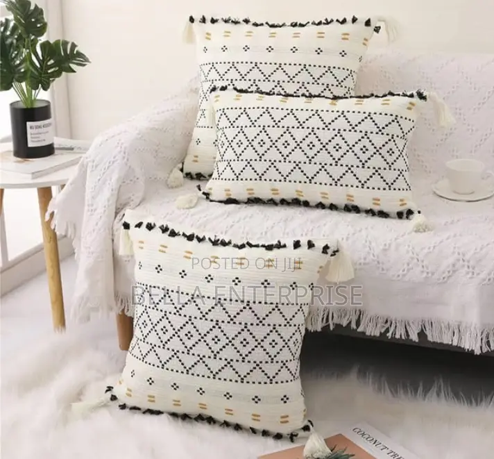 Tufted/ Bohemian Throw Pillow Covers