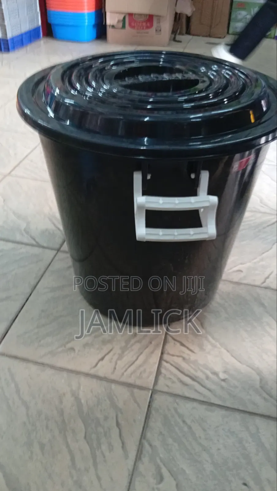 100L Multipurpose Plastic Container / Dustbin / Water Container - OS