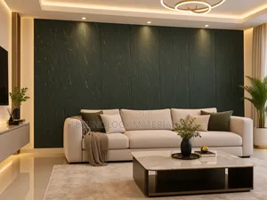 Luxury Black & Gold PS Wall Panels | Modern Decorative Wall Cladding