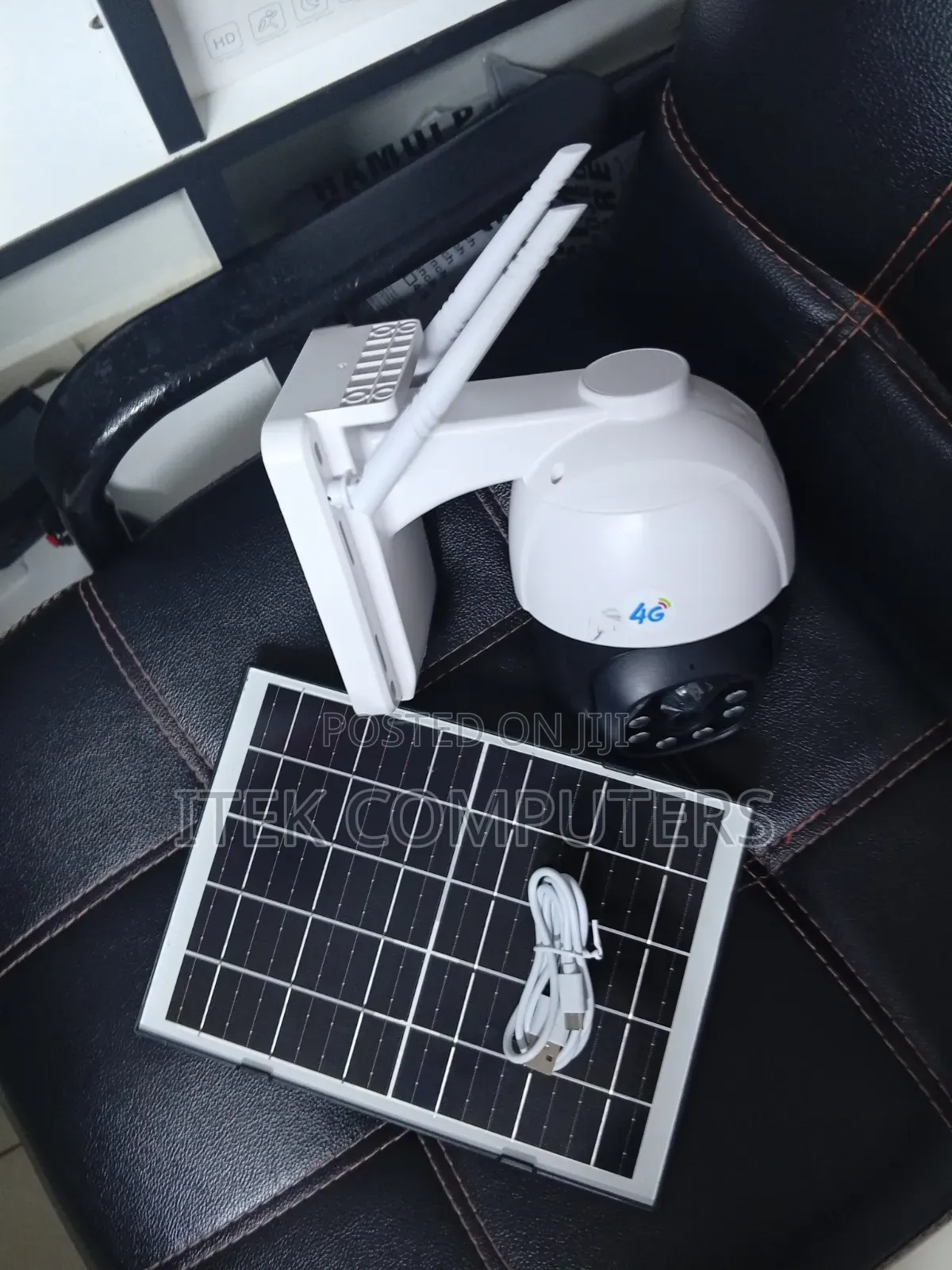 Portable Single Lens 4G Solar CCTV Camera for Temporary Surveillance