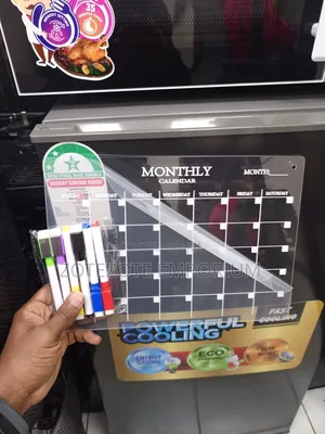 Fridge Calendar Meal Planner-Magnetic