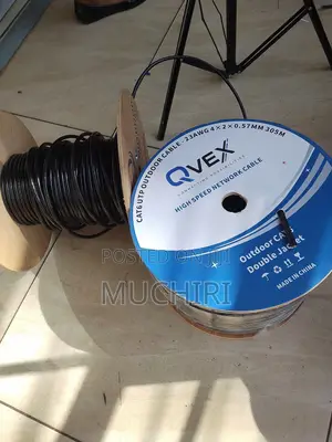 UV Shielded Cat6 Cable for CCTV and Networking