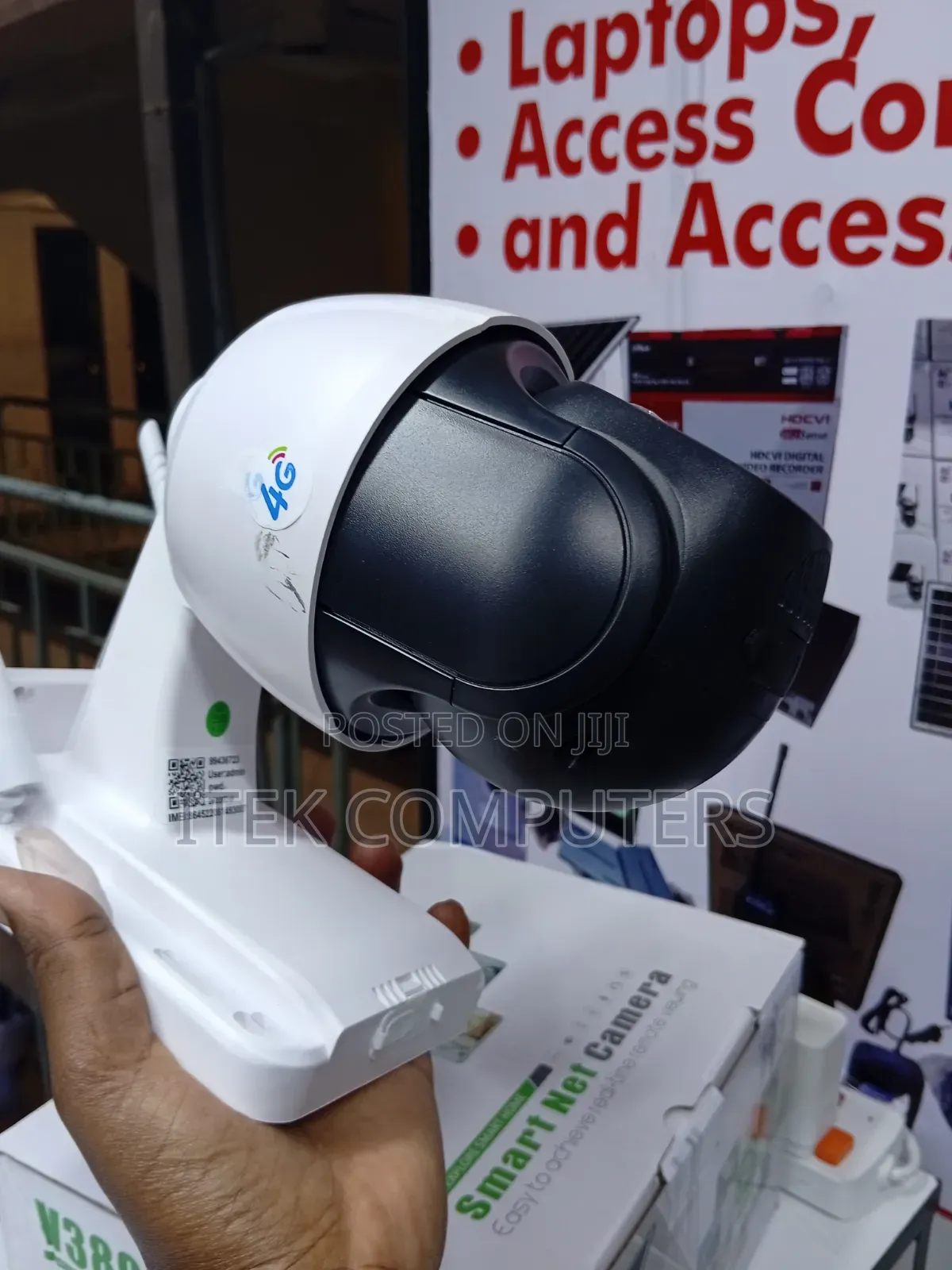 Energy Saving Single Lens 4G Solar CCTV Camera for Property Security