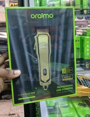 Oraimo Smart Clipper 2 Gold Professional Cordless Hair Clipper