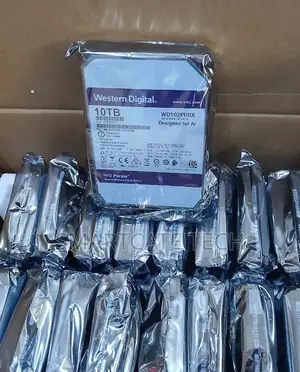 WD Purple 10TB CCTV Hard Drive for DVR and NVR Systems