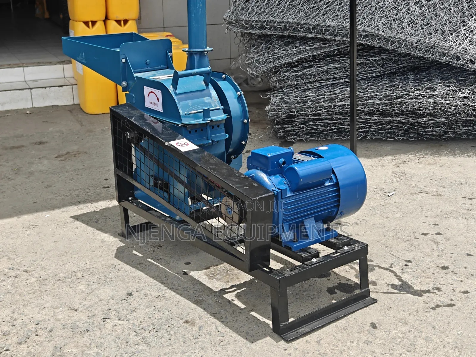 Electric Chaff Cutter Available