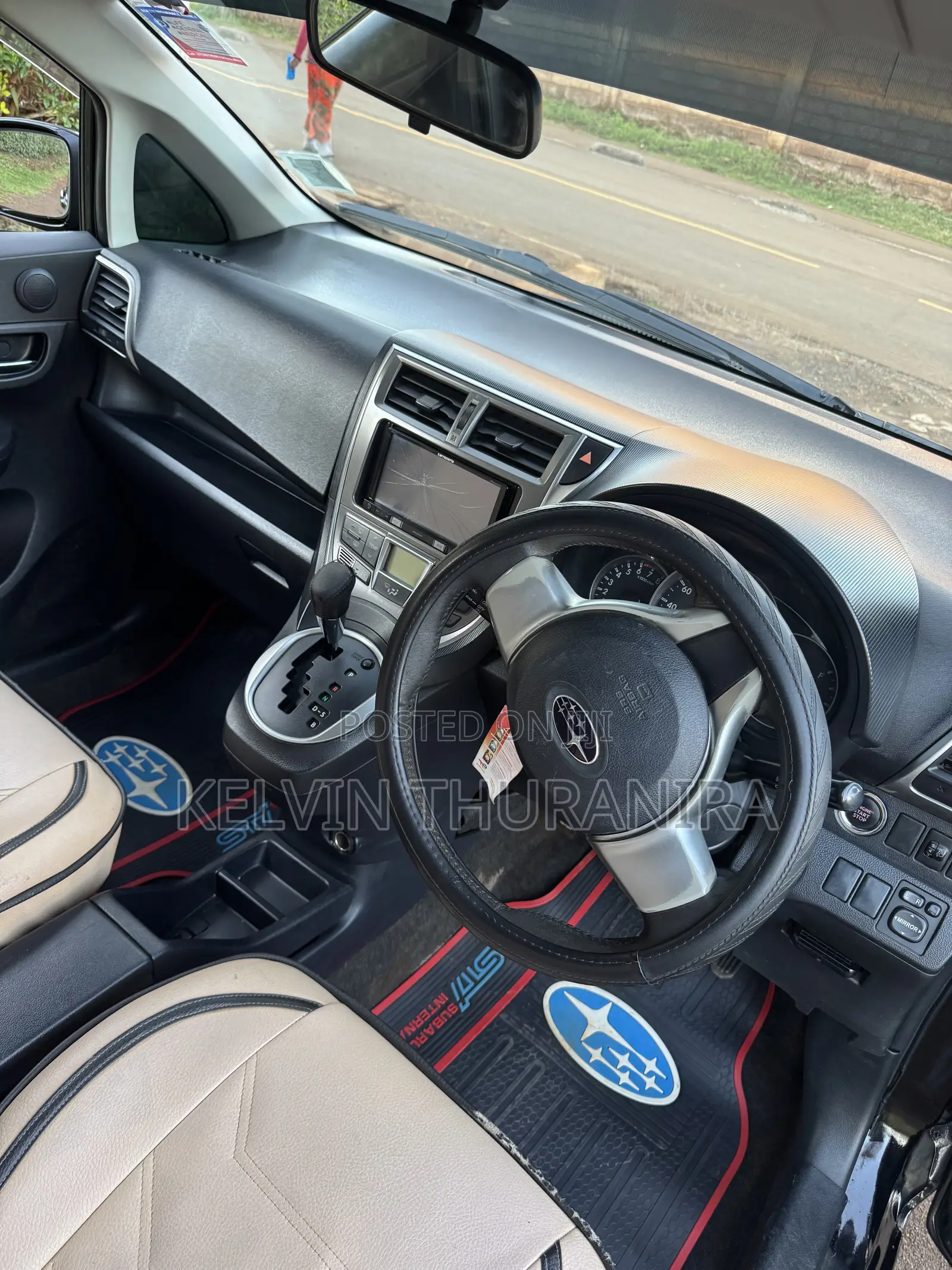 Subaru Trezia 2011 Black