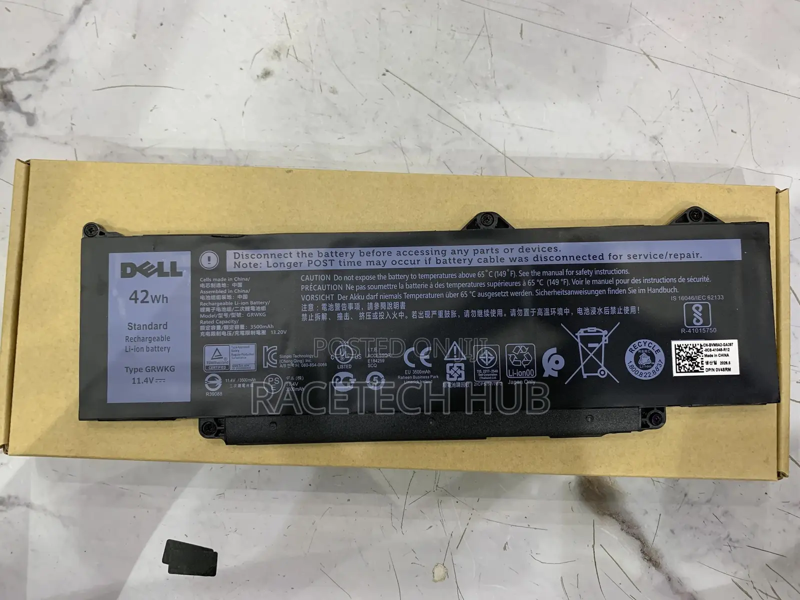Dell GRWKG Original Battery