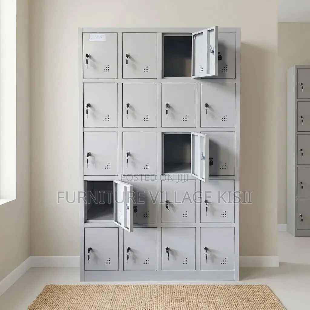 24-Staff Locker Cabinet