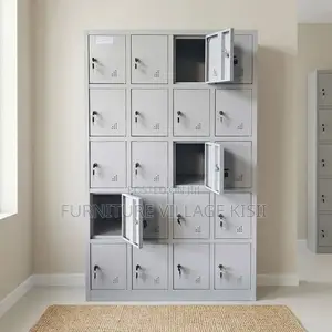 24-Staff Locker Cabinet