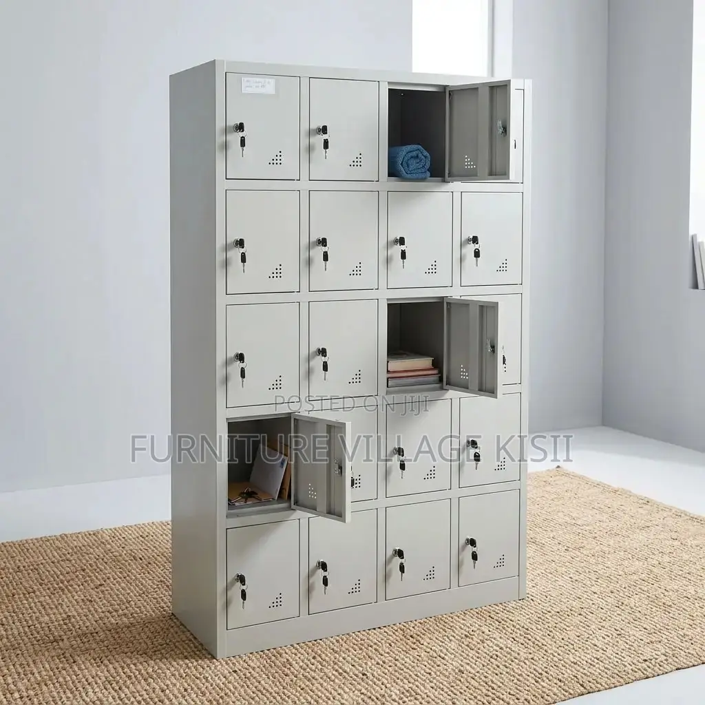 24-Staff Locker Cabinet