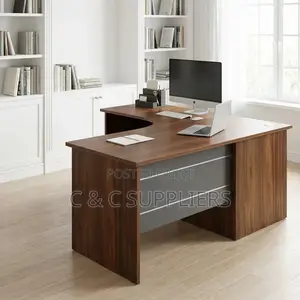 1.4 Meters Curved Imported Writing Table