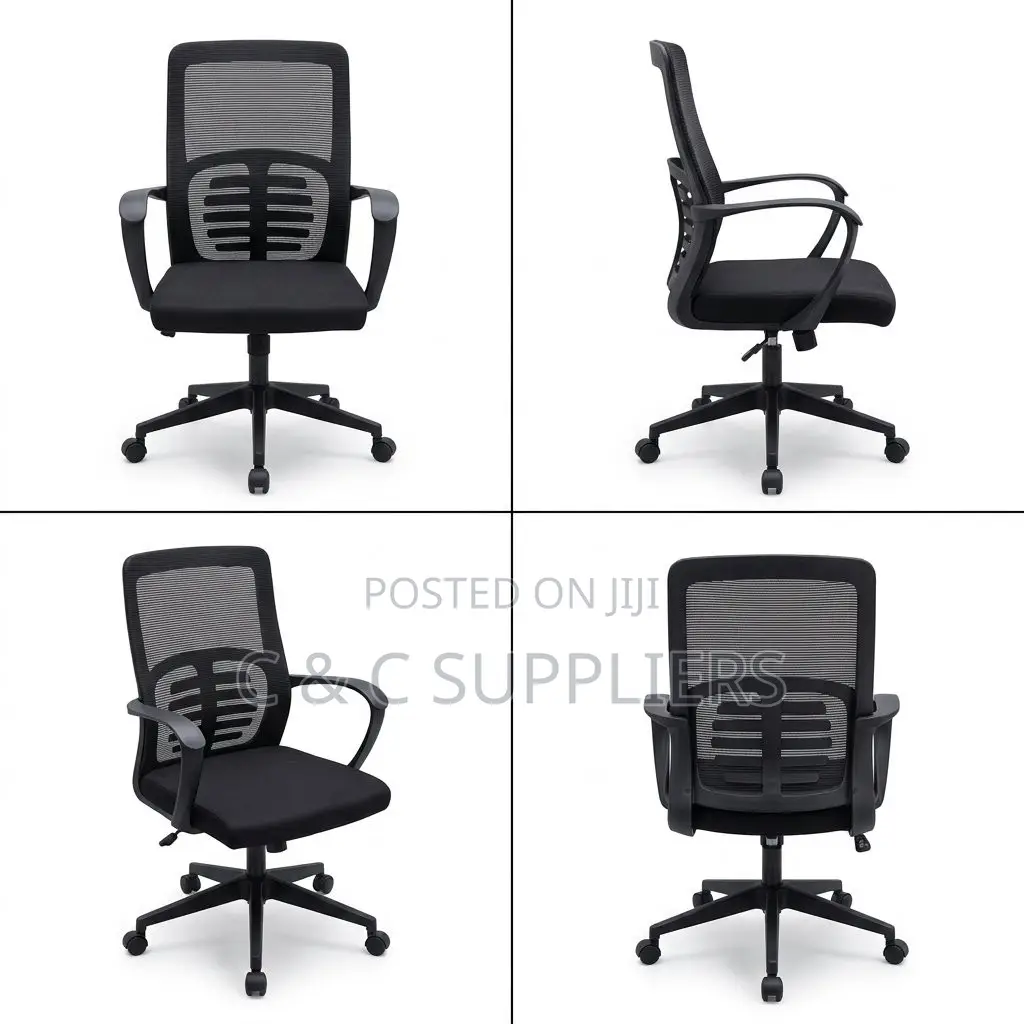 Ergonomic Study Chair-Swivel Base
