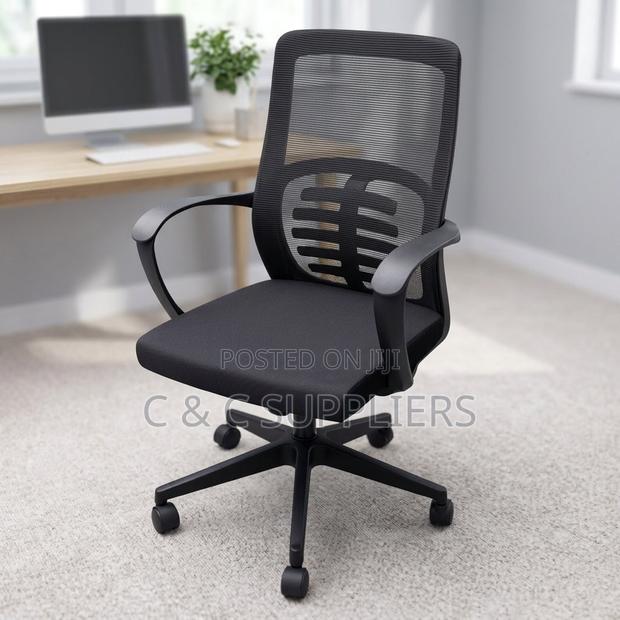 Ergonomic Study Chair-Swivel Base - main view