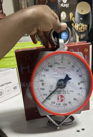 Round Hanging Spring Balance Scale for Home and Commercial Use