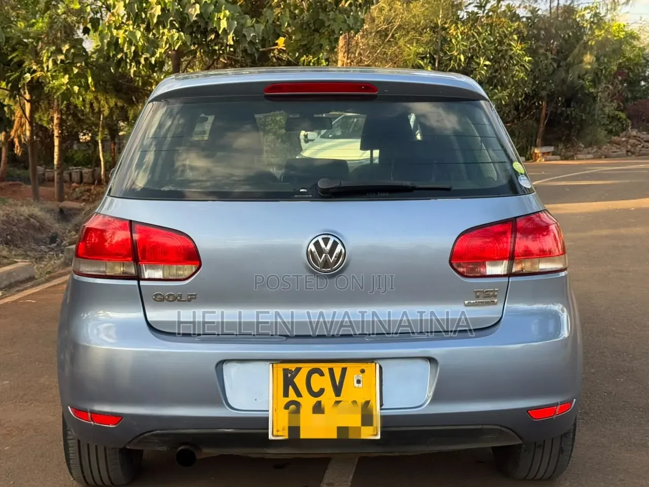 Volkswagen Golf 2012 Blue