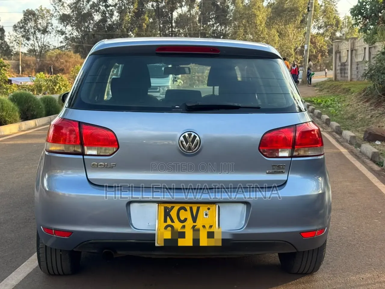Volkswagen Golf 2012 Blue