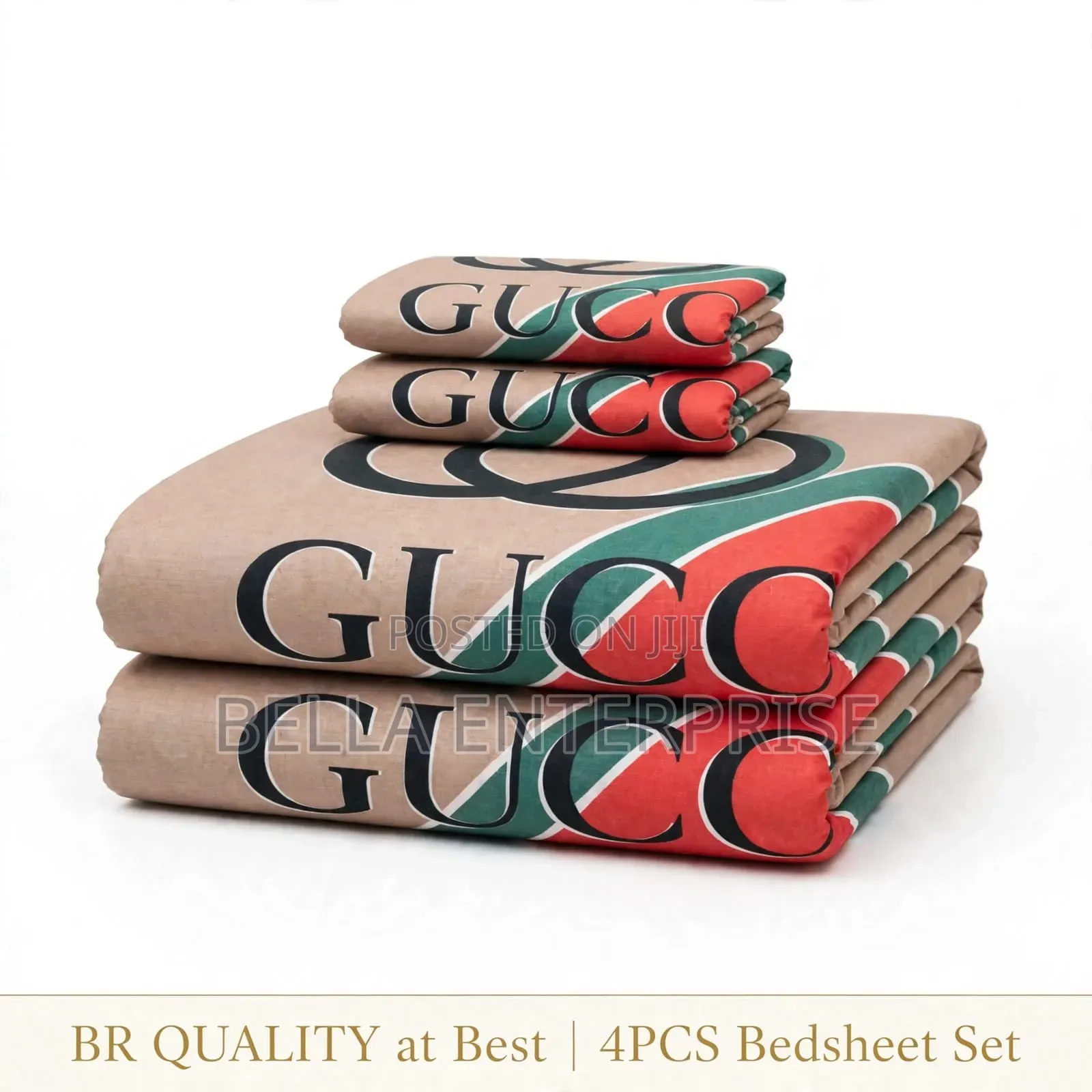 4 PC Bedsheet 2 PCS Bedsheet 2 Pillow *Cases *6×7*