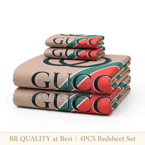 4 PC Bedsheet 2 PCS Bedsheet 2 Pillow *Cases *6×7*