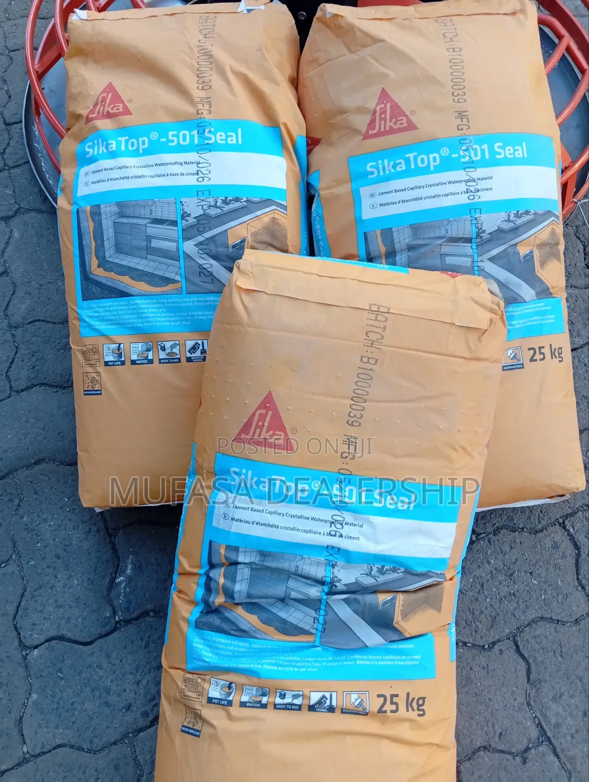 Cement-Based Crystalline Sika Seal 501KE