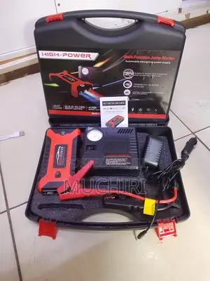 3-in-1 Car Jump Starter With Air Compressor