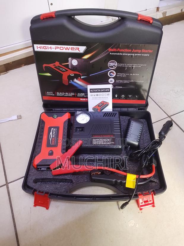 3-in-1 Car Jump Starter With Air Compressor - main view