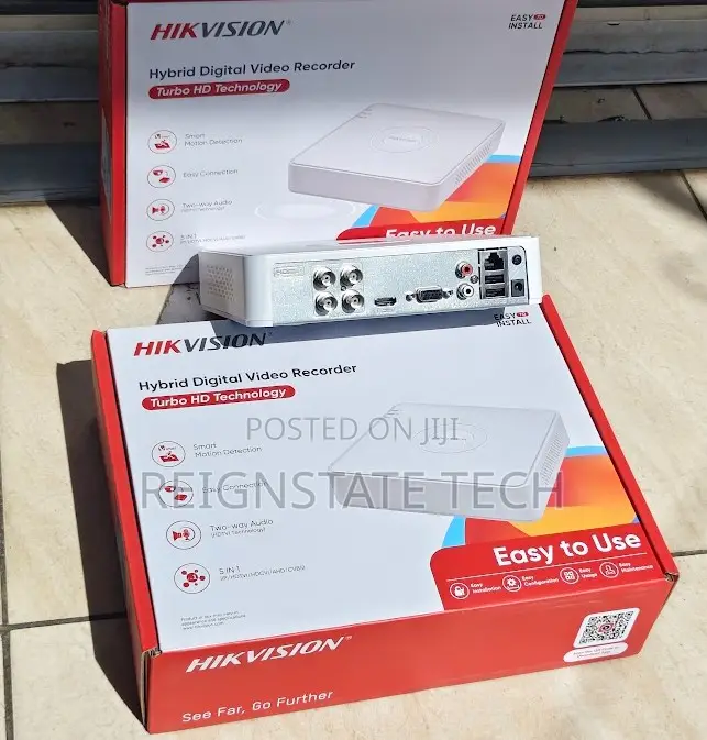 Hikvision 4 Channel DVR With Two-Way Voice Communication